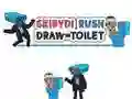 Logħba Skibydi Rush draw to toilet onlajn