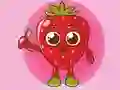 Logħba Coloring Book: Delicious Strawberries onlajn