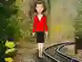 Logħba Girl Escape From Railway Track onlajn