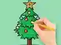 Logħba Coloring Book: Christmas Tree onlajn