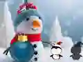 Logħba Christmas Snowman Garden Escape onlajn