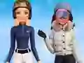 Logħba Ellie and Friends Ski Fashion onlajn