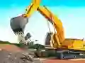 Logħba Excavator Crane Driving Sim onlajn