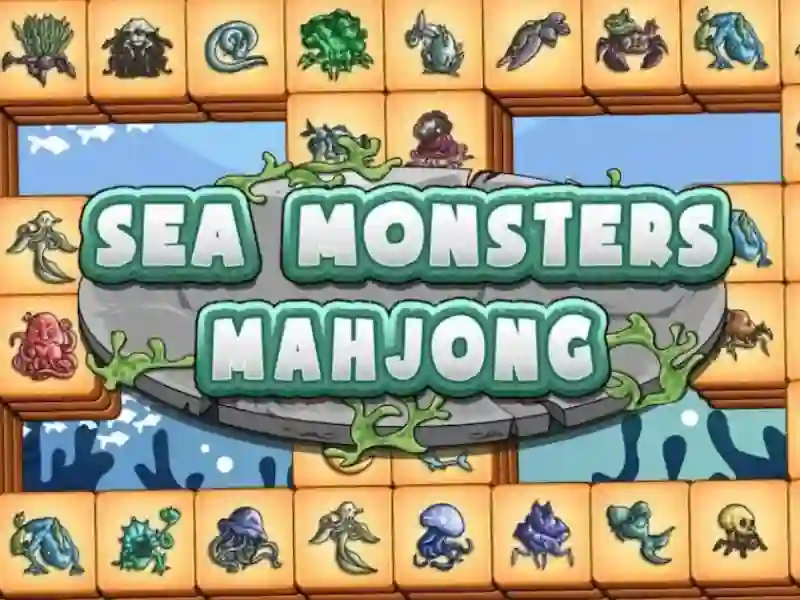 Logħba Sea Monsters Mahjong onlajn