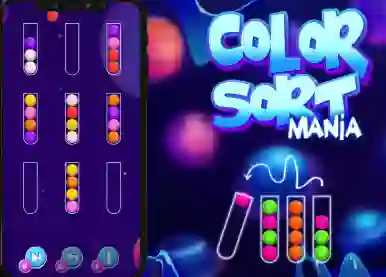 Logħba Color Sort Mania onlajn