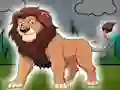 Logħba Giant Lion Escape onlajn
