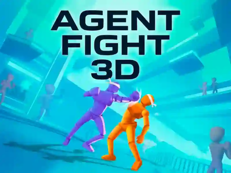 Logħba Agent Fight 3D onlajn