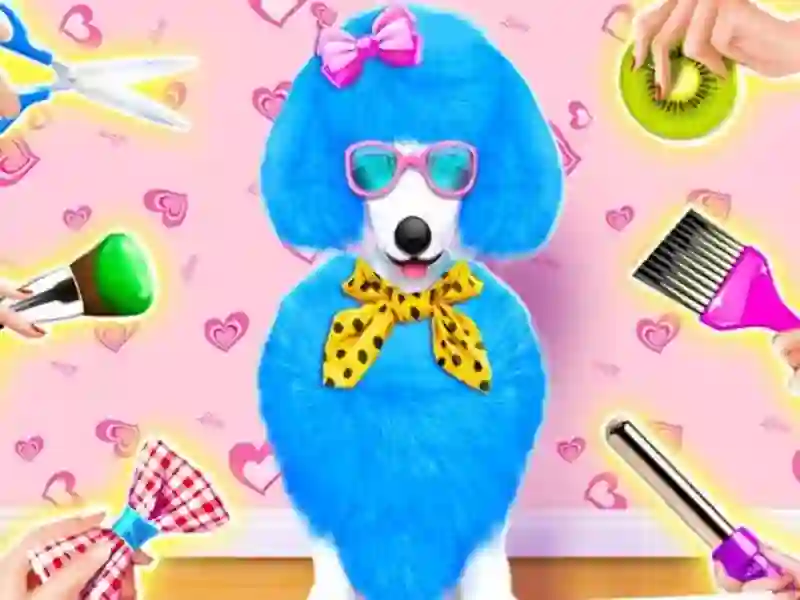 Logħba Princess Pet Beauty Salon onlajn