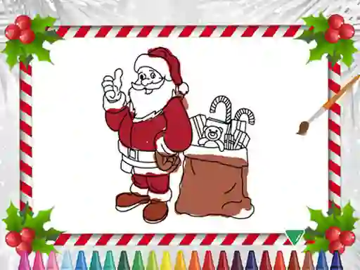 Logħba Christmas Coloring Book onlajn