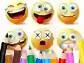 Logħba Coloring Book: Funny Emoji onlajn