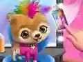 Logħba  Rock Star Animal Hair Salon onlajn