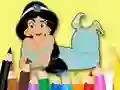 Logħba Coloring Book: Princess Jasmine onlajn