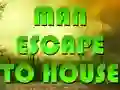 Logħba Man Escape To House onlajn