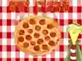 Logħba Eet pizza onlajn