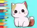 Logħba Coloring Book: Cute Kitten onlajn