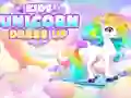 Logħba Kids Unicorn Dress Up onlajn