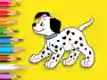 Logħba Coloring Book: Cute Spotted Dog onlajn
