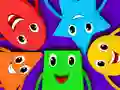 Logħba Kids Quiz: Colorful Shaps onlajn