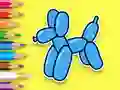 Logħba Coloring Book: Balloon Puppy onlajn