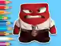Logħba Coloring Book: Inside Out Angry onlajn