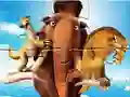 Logħba Jigsaw Puzzle: Ice Age Adventures onlajn