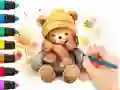 Logħba Coloring Book: Autumn Bear onlajn