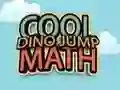 Logħba Cool Dino Jump Math onlajn