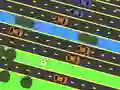 Logħba Crossy Roads 2D onlajn