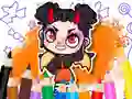 Logħba Coloring Book: Avatar World Cute Devil onlajn