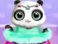 Logħba Panda Baby Bear City onlajn