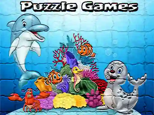 Logħba Puzzle Cartoon Kids Games onlajn