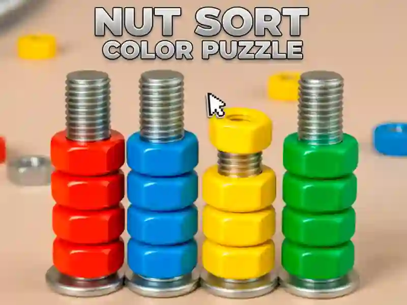 Logħba Nut Sort Color Puzzle onlajn