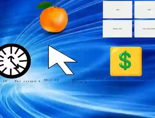 Logħba Mandarine Clicker onlajn