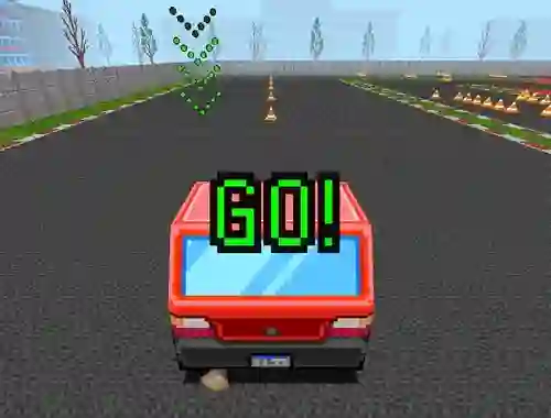 Logħba Car Driving Test onlajn
