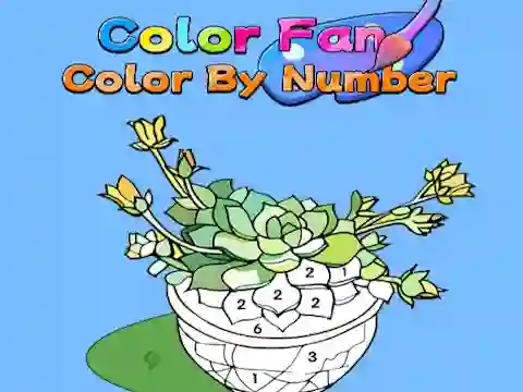 Logħba Color Fan: Color By Number onlajn
