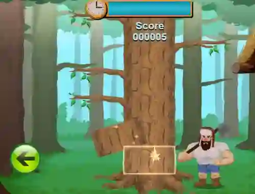 Logħba Wood Chopping onlajn