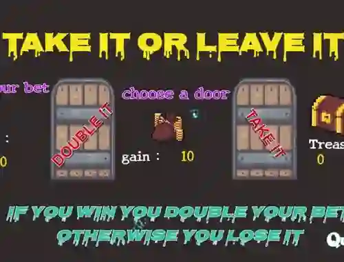 Logħba Take It Or Leave It onlajn