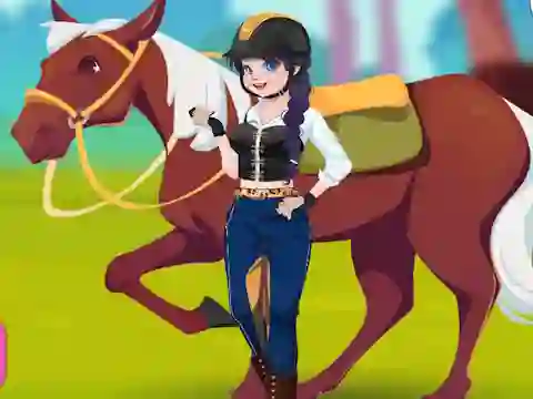 Logħba Girly Equestrian onlajn