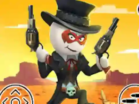 Logħba Stickman Sniper: Western Gun onlajn