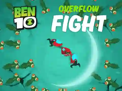 Logħba Ben 10 Overflow Fight onlajn
