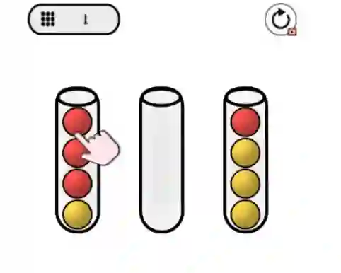 Logħba Balls Sorter onlajn