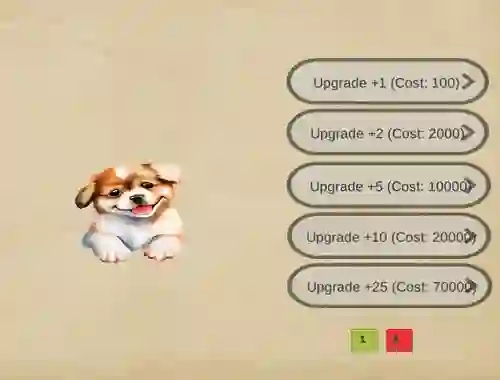 Logħba Dog Clicker onlajn