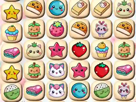 Logħba Sweet Tile Puzzle onlajn