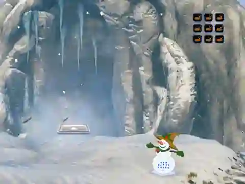 Logħba Help the Frozen Santa onlajn