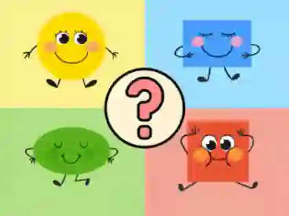 Logħba Kids Quiz: Shapes Fun onlajn