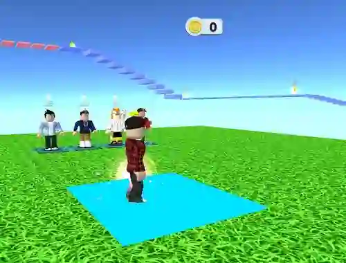 Logħba Easy Obby Jump and Run Challenge Online onlajn