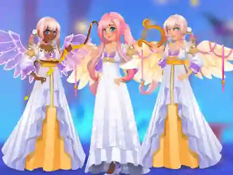 Logħba Girly Angelic Etherial onlajn