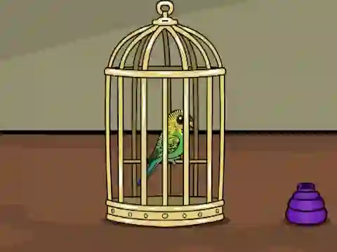 Logħba Green Budgie Escape onlajn