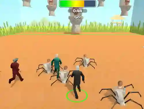 Logħba Cameraman Vs Skibidi Survival onlajn