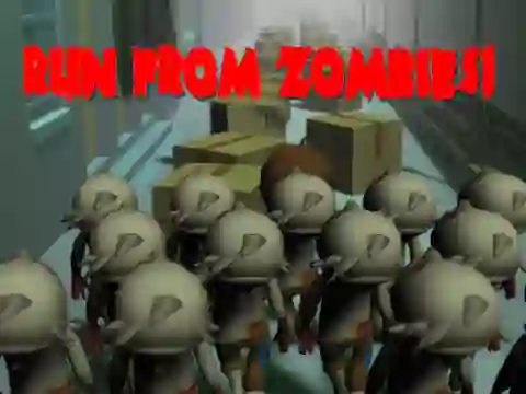 Logħba Run from Zombies! onlajn